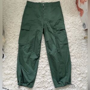 Madewell oversized cargo pants.